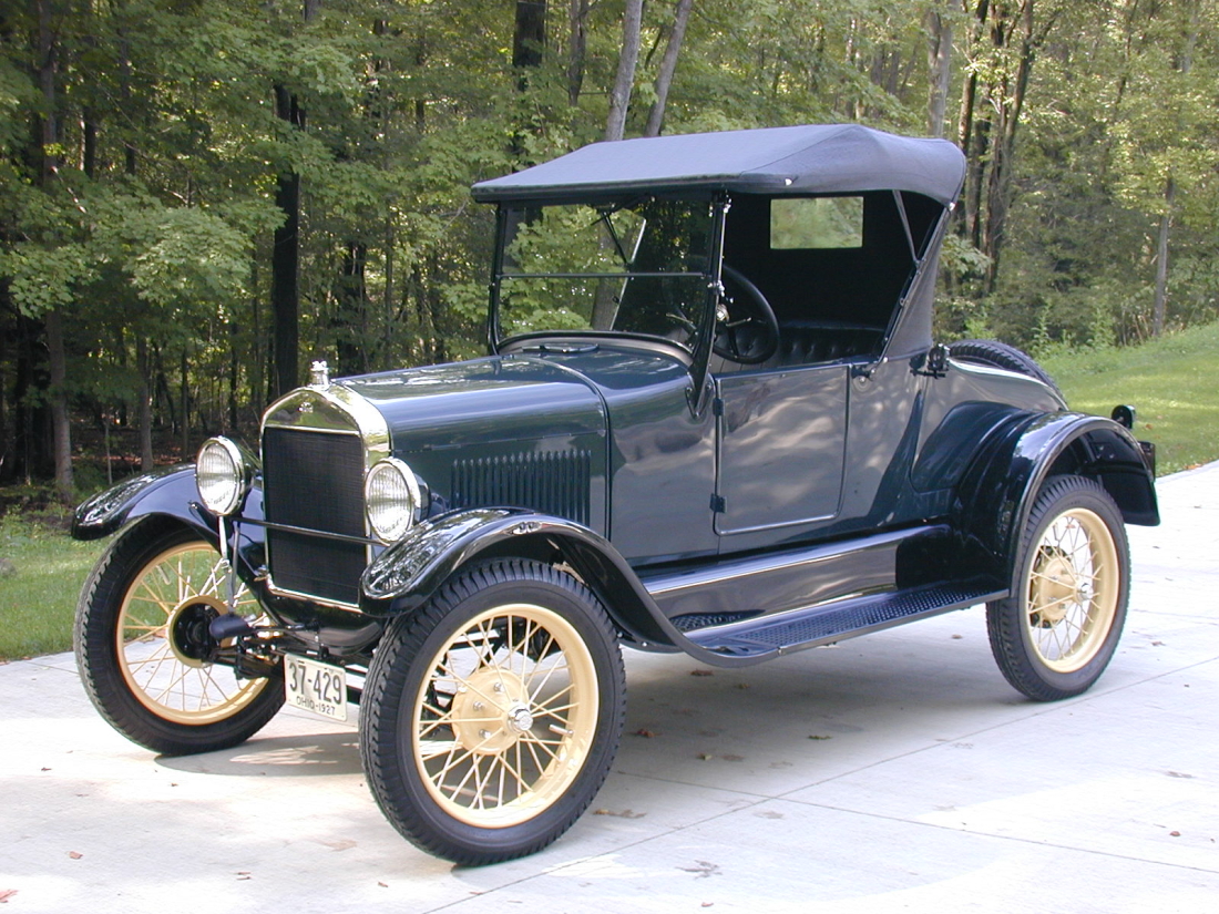 Ford T em seu último ano, 1927. Via: Google imagens